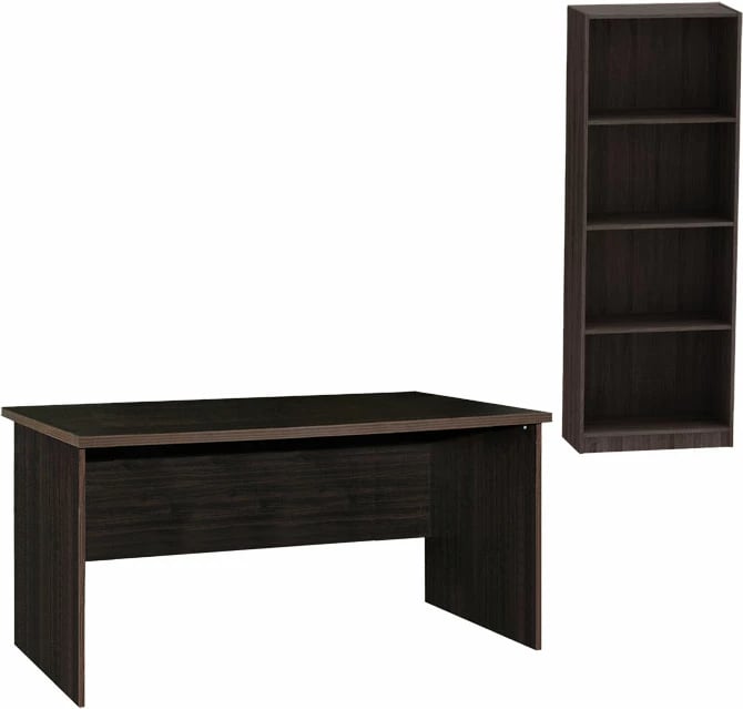 Set zyre për studentë Payton-Presley, gri-wenge, 2 copë
