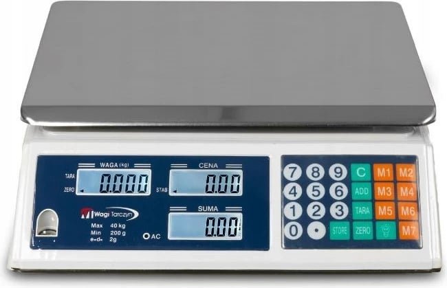 Peshore elektronike Wagi Tarczyn WT-202, 40 kg, e bardhë