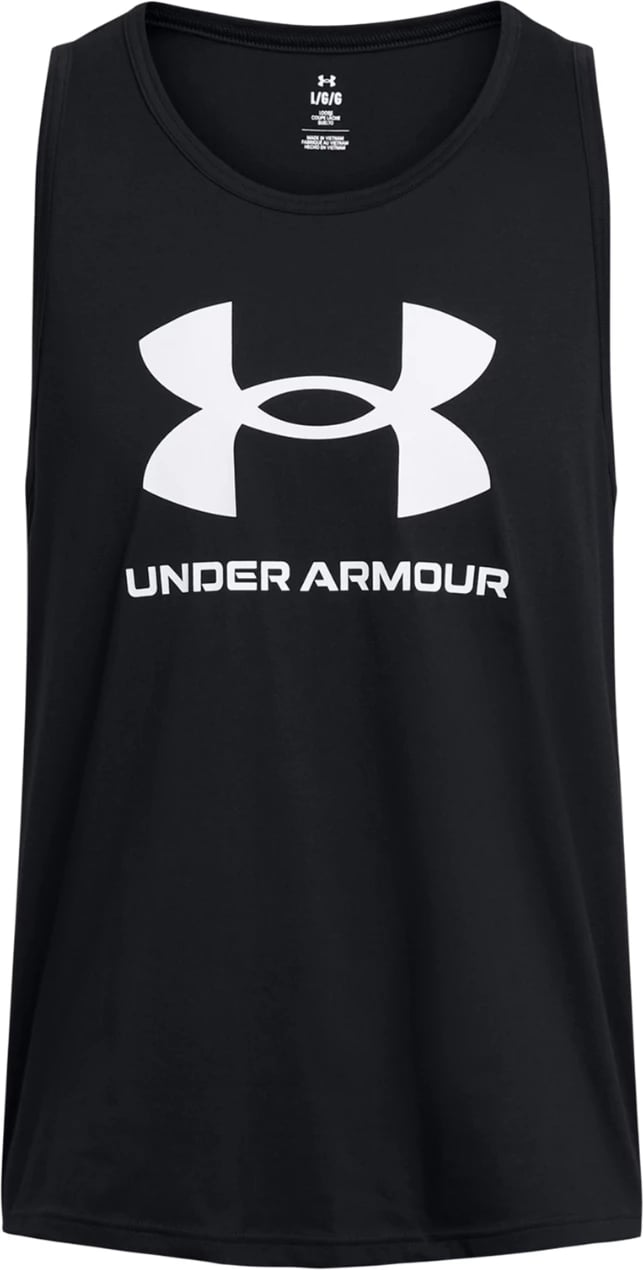 Maicë pa menge për meshkuj Under Armour, e zezë