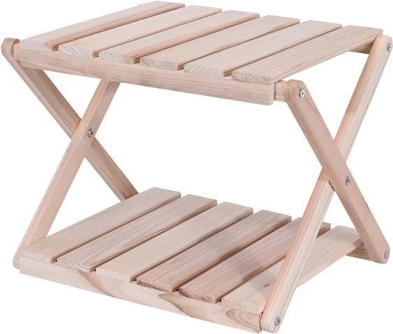 Tavolinë anësore druri KOOPMAN Nextdeco 2-Tier 38.5x31xH32.5cm