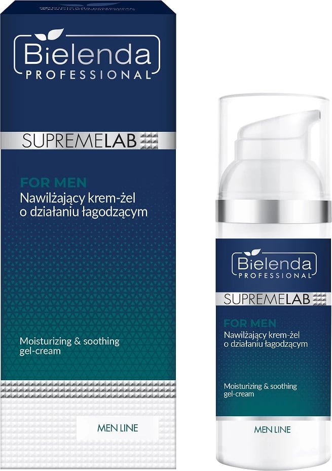 Krem-gel hidratues për meshkuj Bielenda Professional SupremeLab For Men, 50ml