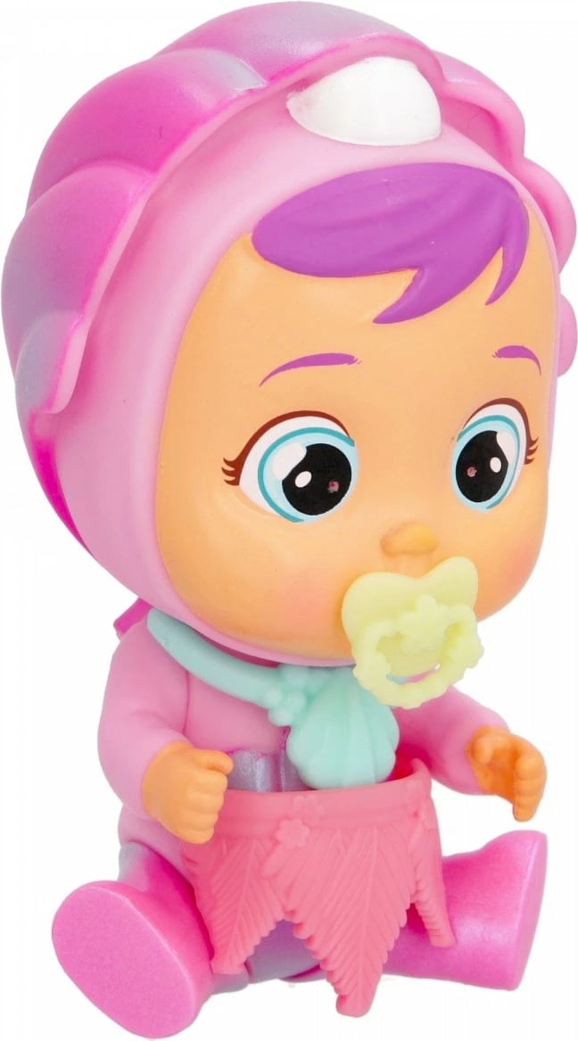 Kukull Cry Babies Magic Tears Shiny Shells Coralinela, Tm Toys, IMC910324, plastikë, pa bateri