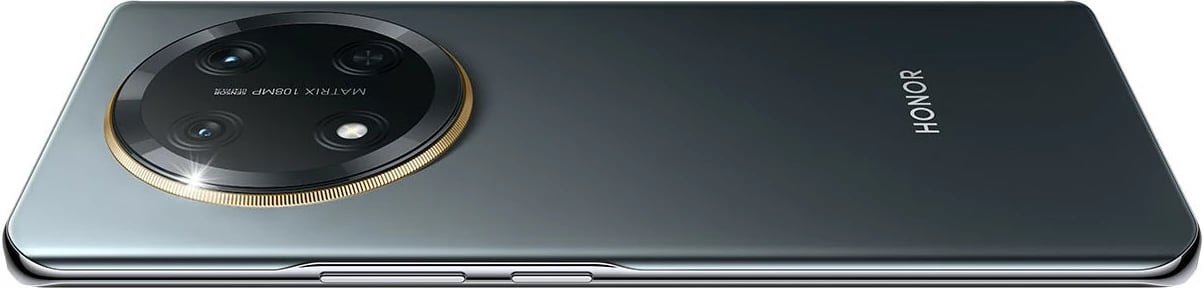Celular Honor Magic7 Lite, 8 GB, 256 GB, 108 MP, Android 14, Ngjyrë e zezë, Titanium