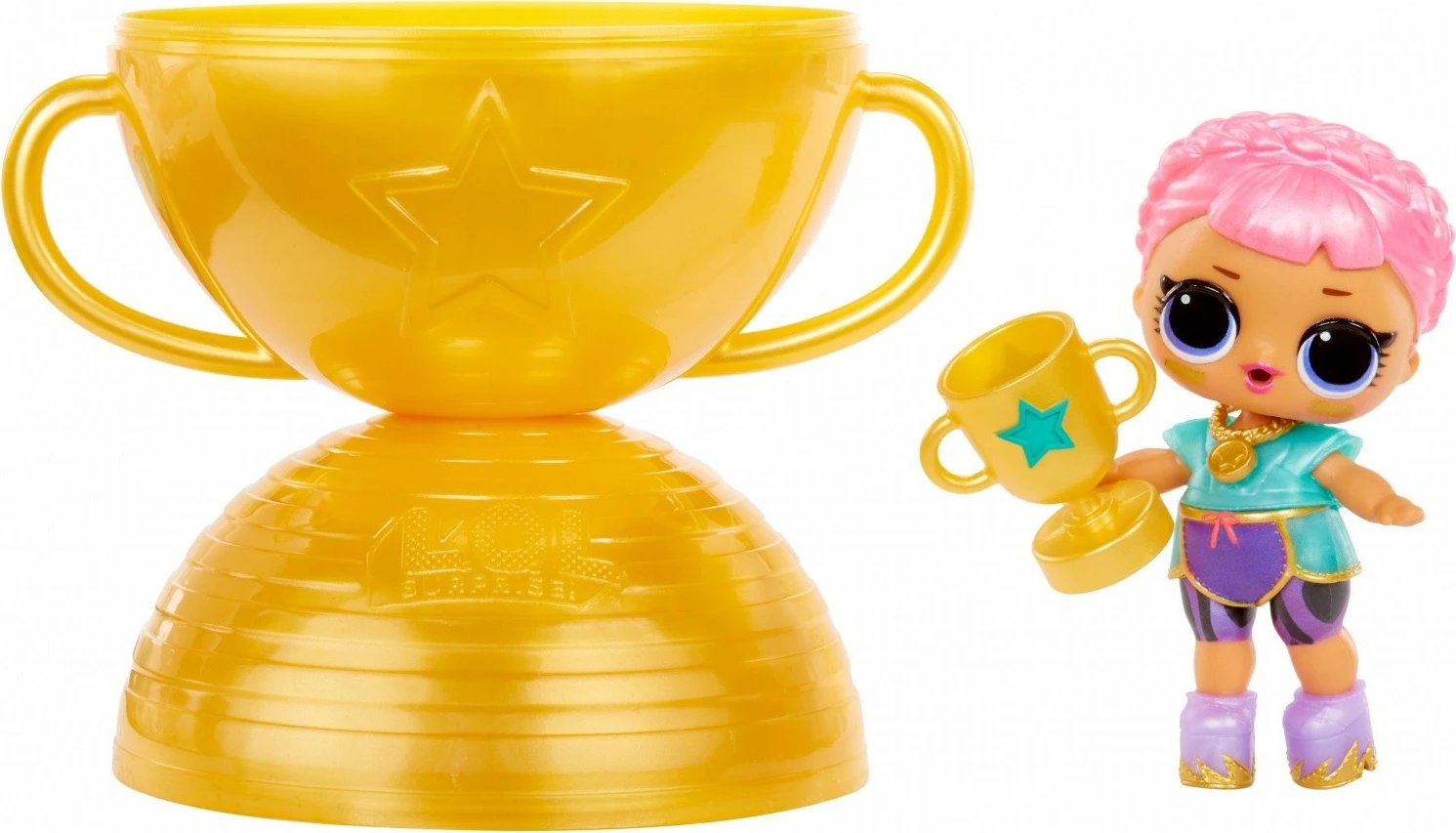 Set lodrash L.O.L. Surprise All Star Sports Vault, MGA, 12 copë, plastikë