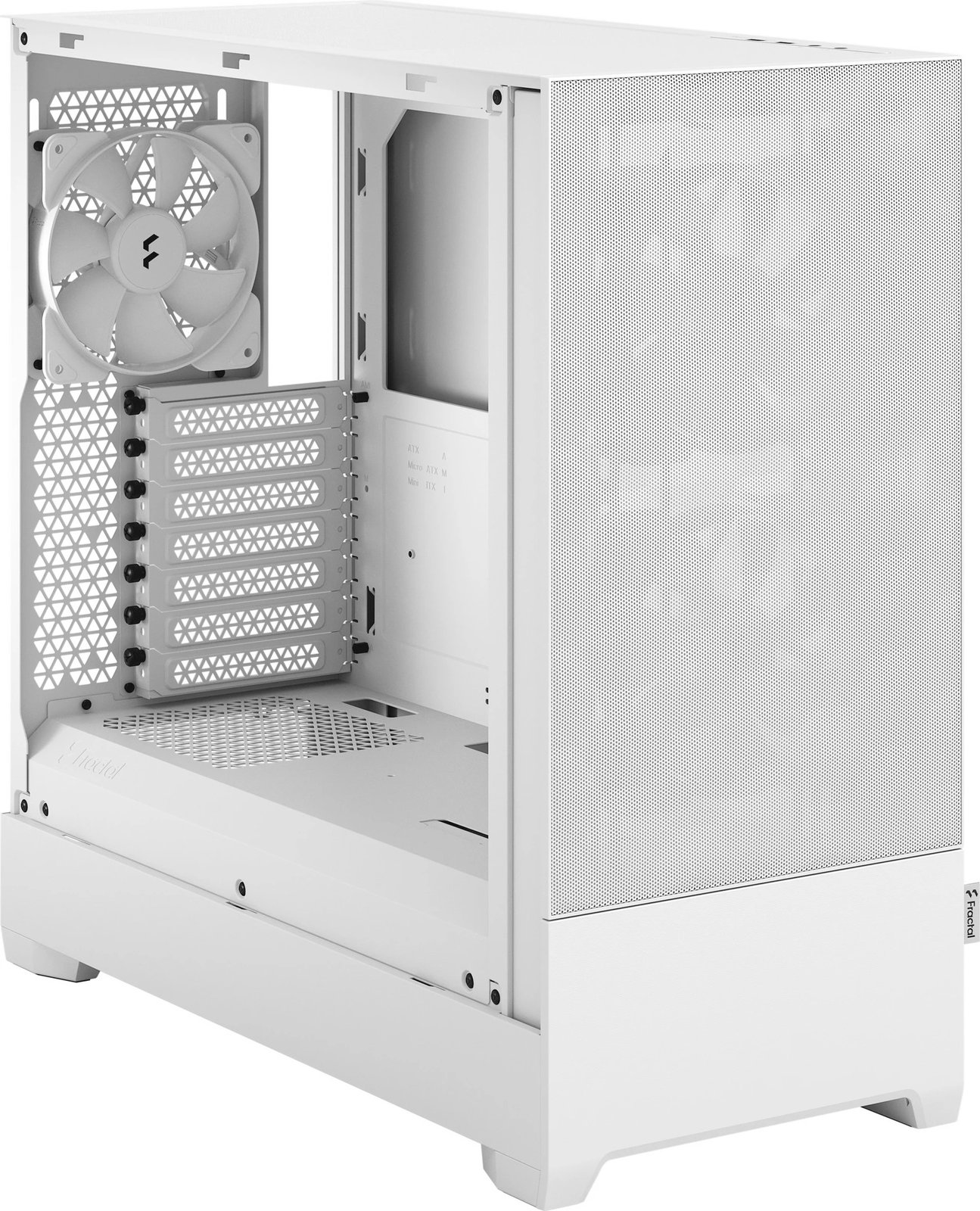 Kasë Fractal Design Pop Air, Tower, ATX, micro ATX, Mini-ITX, bardhë