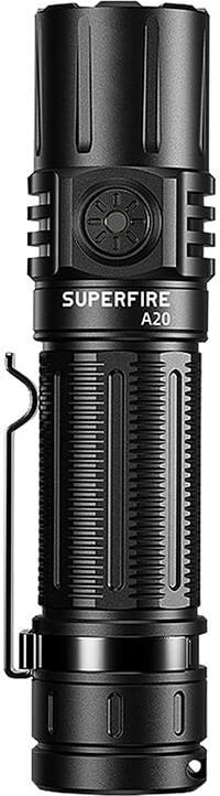 Elektrik dore Superfire A20, 1700 lumens, 4000 mAh, i zi