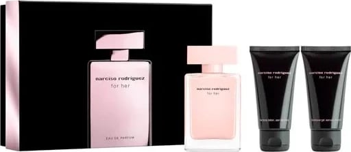 Eau de Parfum për femra Narciso Rodriguez For Her, 50ml set