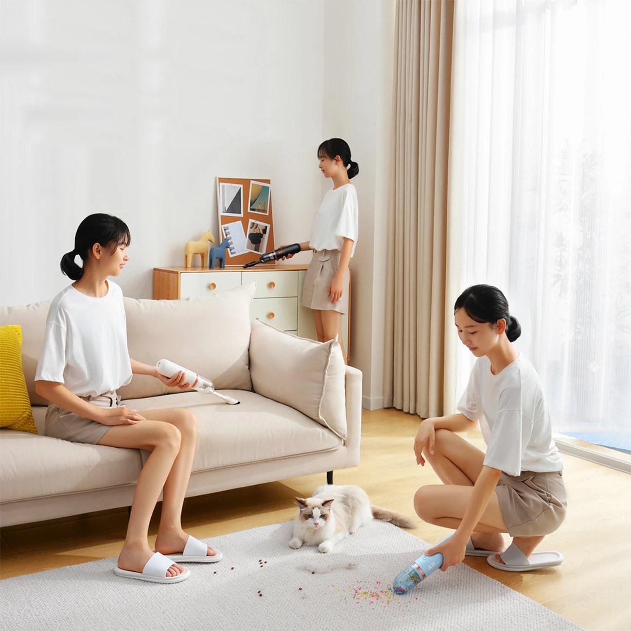 Fshesë portabile për makinë Baseus A2Pro, 6000Pa, 80W, e zezë