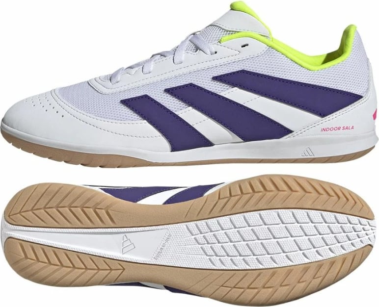 Çizme futbolli për meshkuj adidas, të bardha
