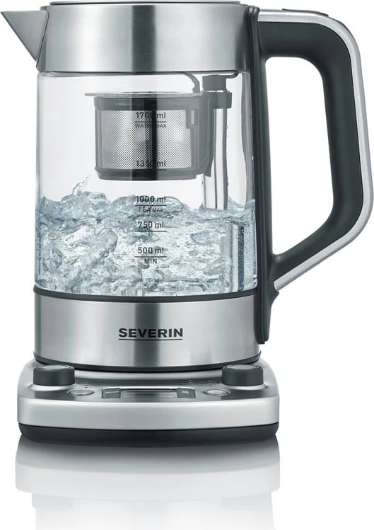Ibrik elektrik Severin WK 3422, 1.7 L, 3000 W, Inoks