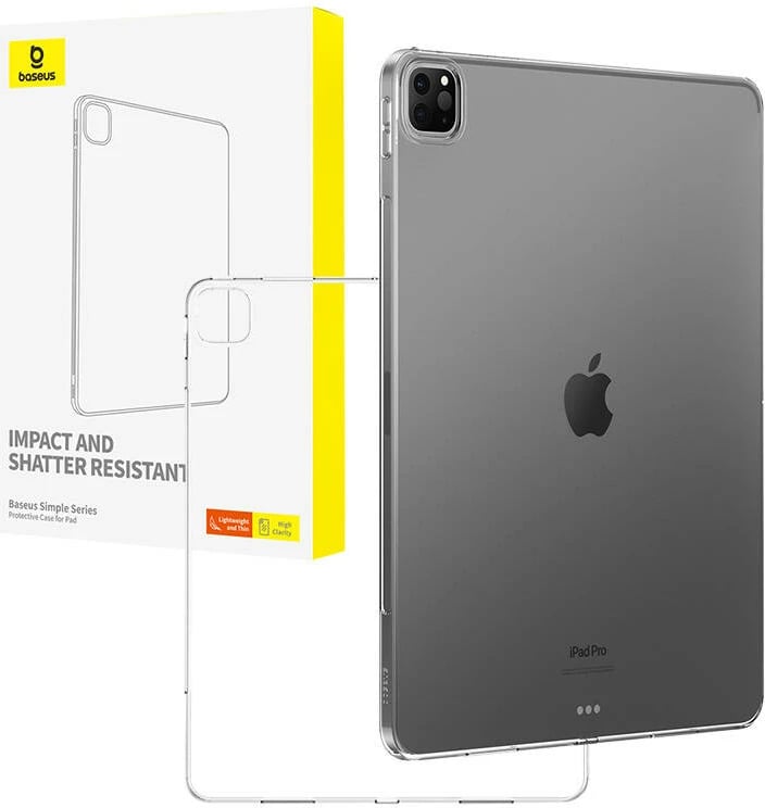 Mbështjellës Baseus Simple për iPad Air 4/Air 5 10.9"/iPad Pro 11", transparent