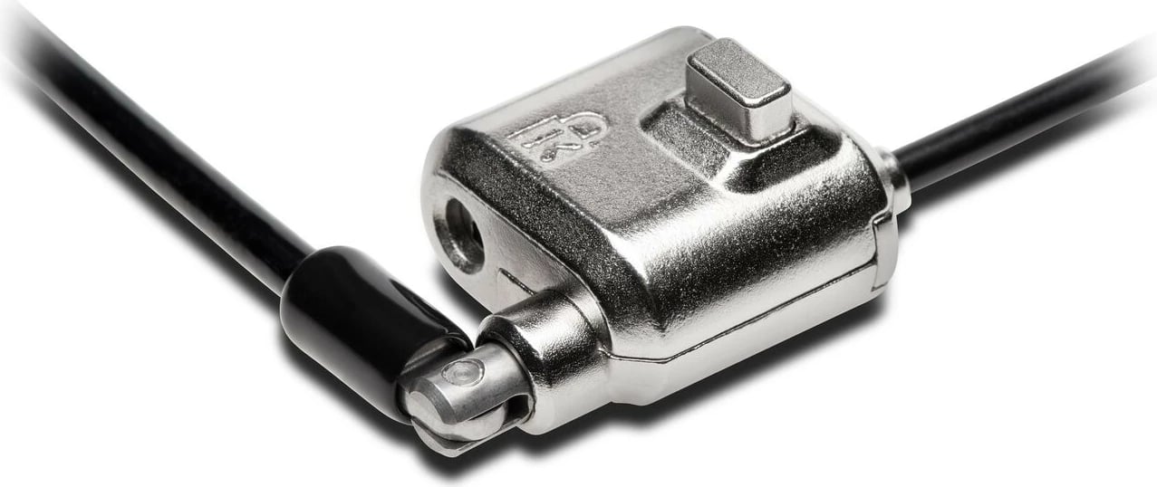 Kensington MiniSaver Lock, 1.8 m, çelës, çelik karboni, e zezë