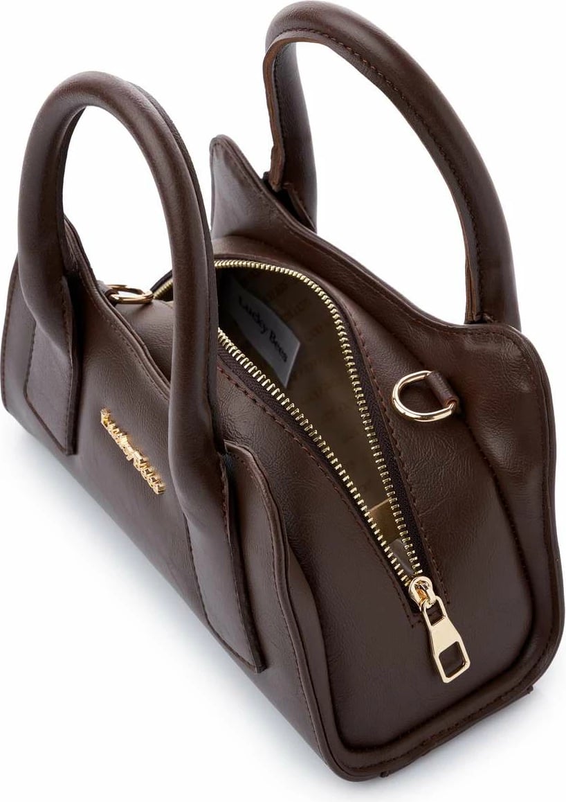 Çantë dore Lucky Bees, Lana, ngjyrë çokollatë