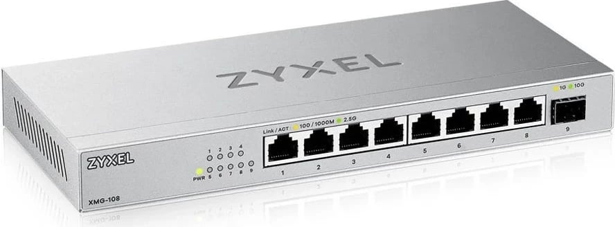 Switch Zyxel XMG-108, Argjendtë