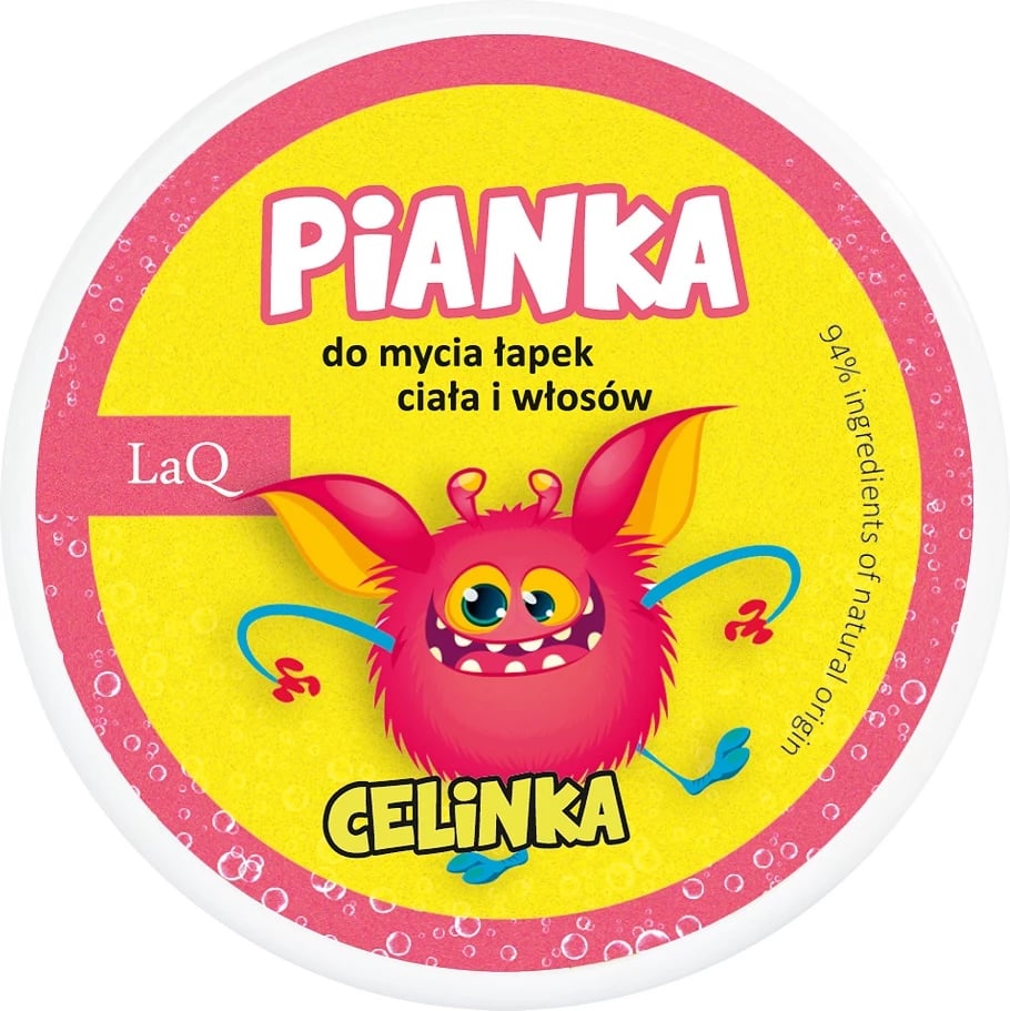 Shkumë për trup dhe duar për fëmijë LaQ Celinka 20g