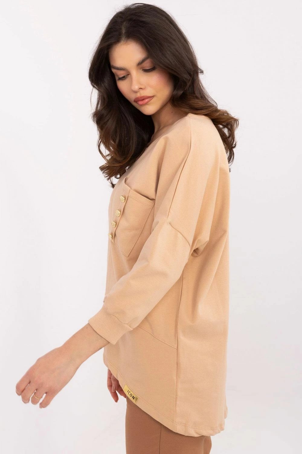 Bluzë për femra Factory Price 208554, kafe