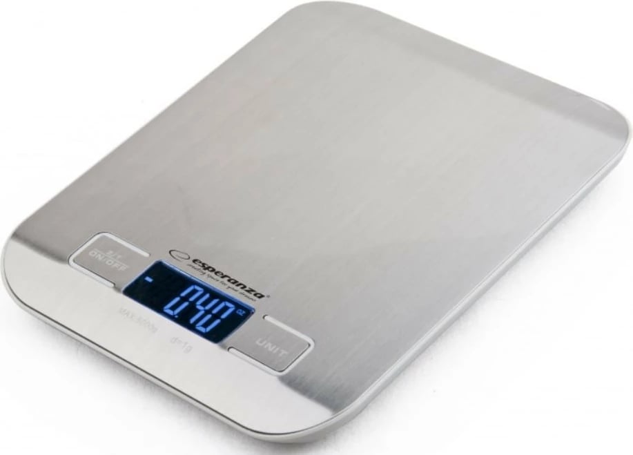 Peshore kuzhine Esperanza EKS001, digjitale, çelik, 5 kg