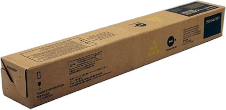 Toner Sharp MX61GTYA rendiment deri 24,000 faqe, i verdhë