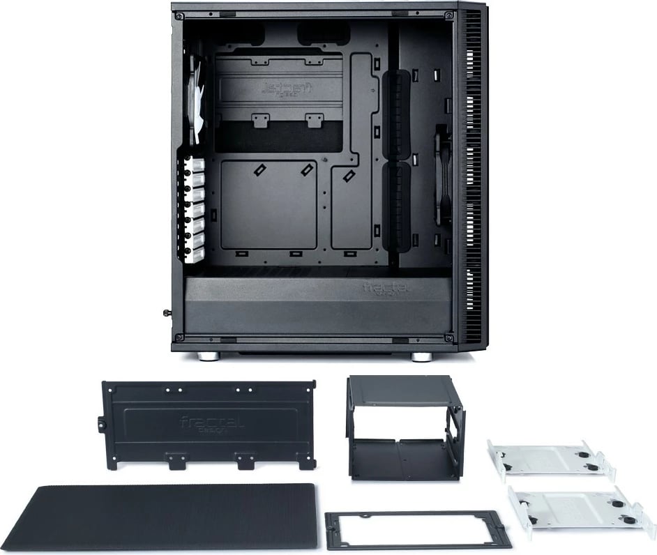 Kasë Fractal Design Define C, Tower, PC, ATX, ITX, micro ATX, e zezë Kasë Fractal Design Define C, Tower, PC, ATX, ITX, micro ATX, e zezë