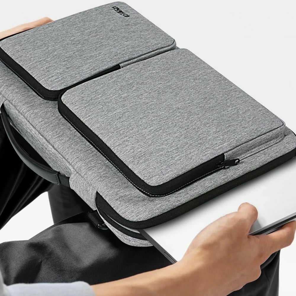 Çantë laptopi Tech-Protect Defender Bag 13-14", Gri