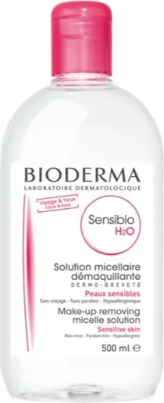 Solucion micelar për heqje grimi Bioderma Sensibio H2O 500ml