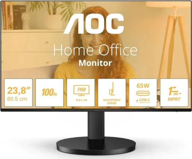 Monitor AOC 27B3CF2, 27 inç, Full HD, 100Hz, i zi