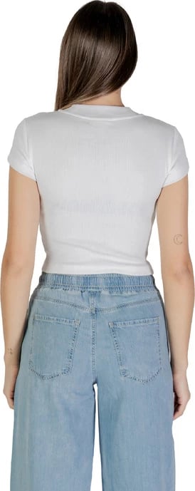 Maicë Calvin Klein Jeans femra e bardhë