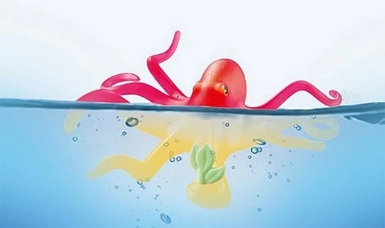 Set lodrash Playmobil Princess Magic 71503, sirenë me oktapod që ndërron ngjyrë