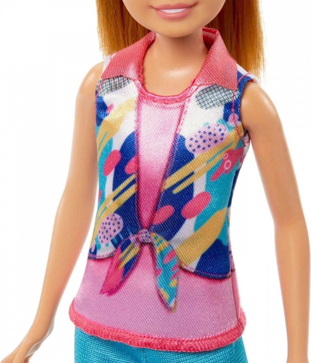 Set kukullash Barbie dhe Stacie, Mattel HRM09, me 2 qen lodër dhe aksesorë