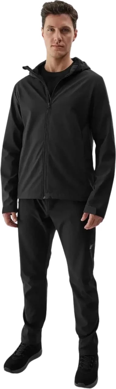 Jakne softshell për meshkuj 4F, e zezë
