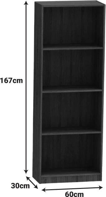 Set zyre për studentë Payton-Presley, gri-wenge, 2 copë