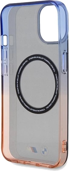 Mbështjellës BMW Gradient Bumper MagSafe për iPhone 15/14/13, Gri