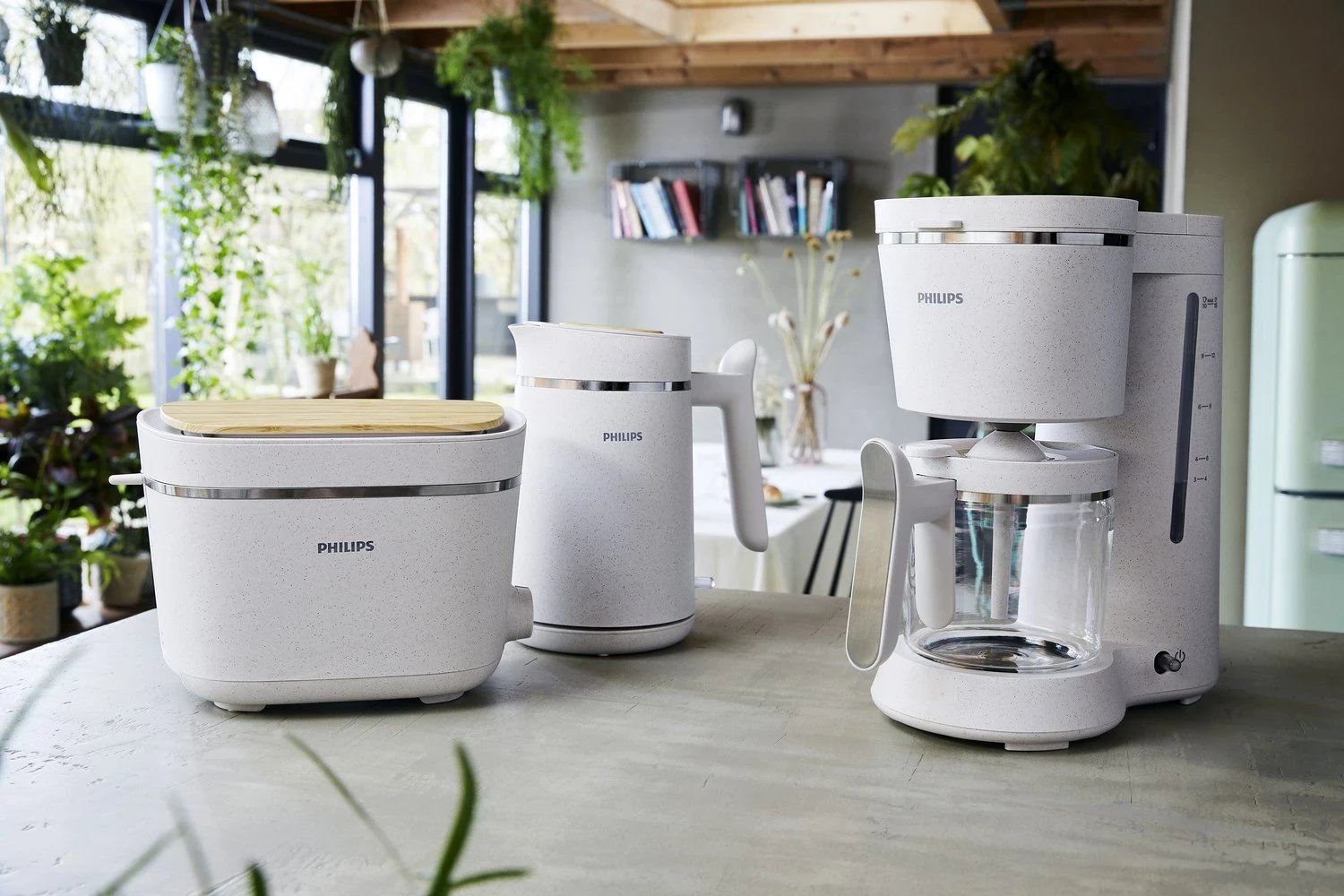 Çajnik Philips Eco Conscious Edition HD9365/10, 1.7 L, 2200 W, Bardhë