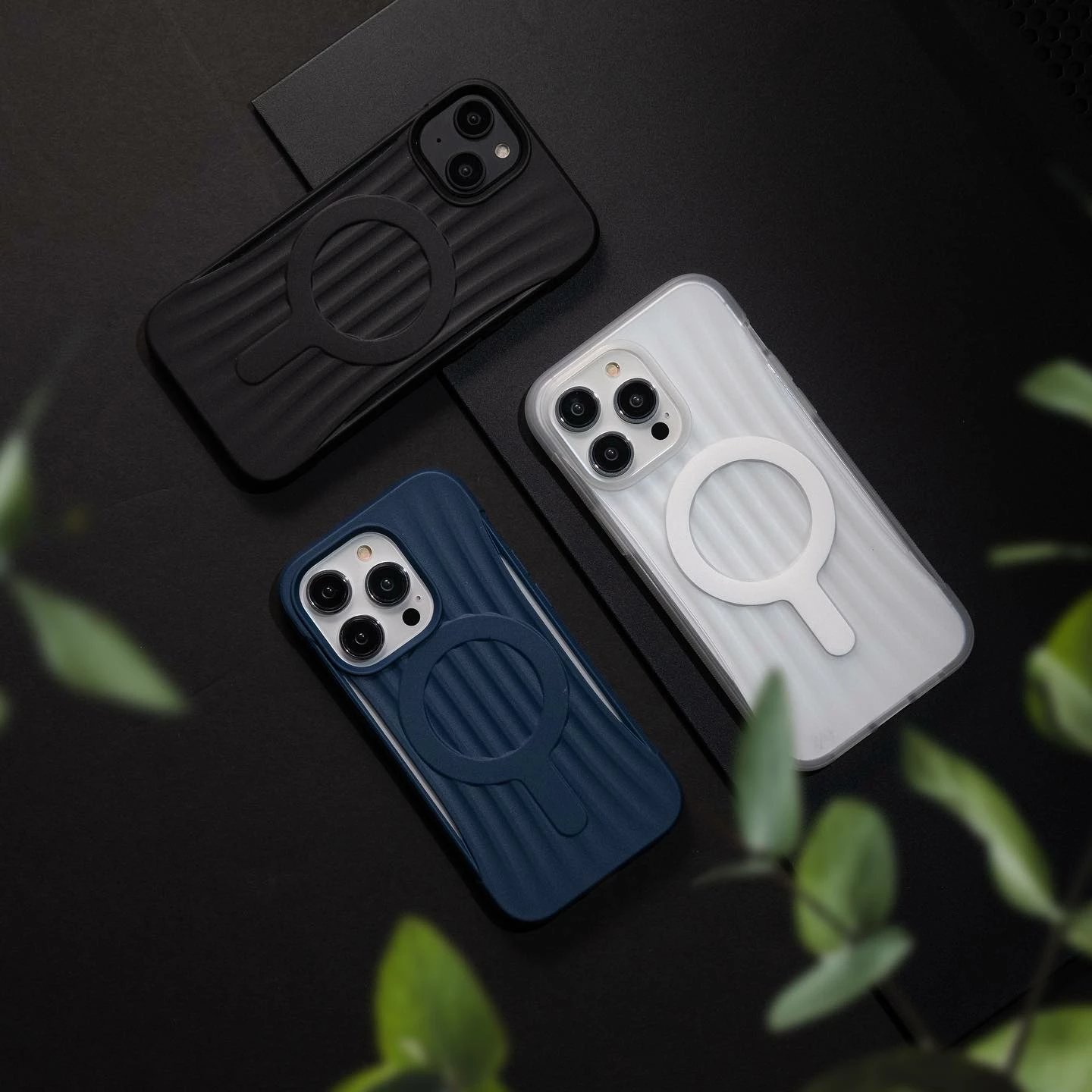 Mbështjellës Raptic X-Doria Clutch Case për iPhone 14 Pro Max me MagSafe, Blu