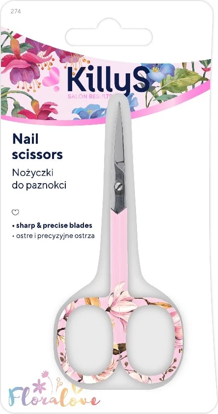 Gërshërë për thonj KillyS Floralove 1 copë