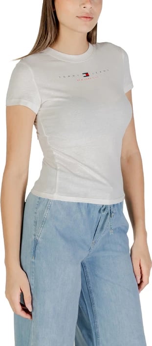 Maicë Tommy Hilfiger Jeans femra e bardhë