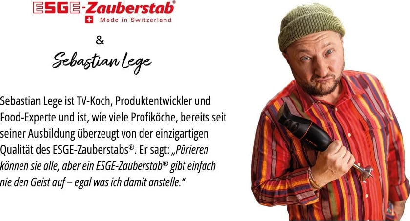 Blender dore UNOLD ESGE-Zauberstab M 122 de Luxe, 0.6L, gri