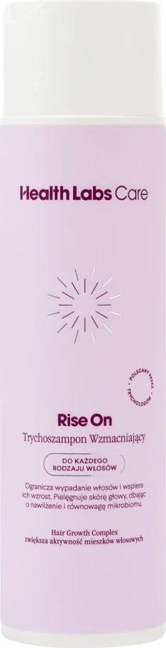 Shampon për flokë HealthLabs Rise On Strengthening Trychoshampon unisex 250ml