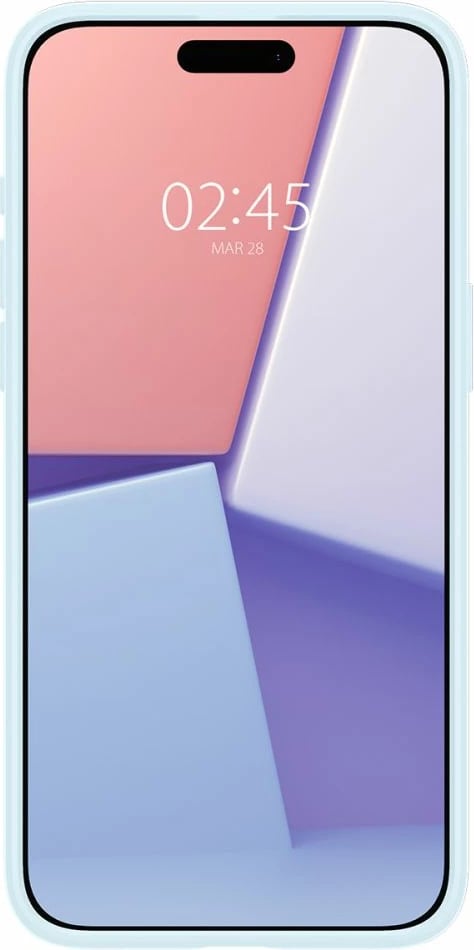 Mbështjellës Spigen Thin Fit për iPhone 15 Pro Max, kaltër e çelët
