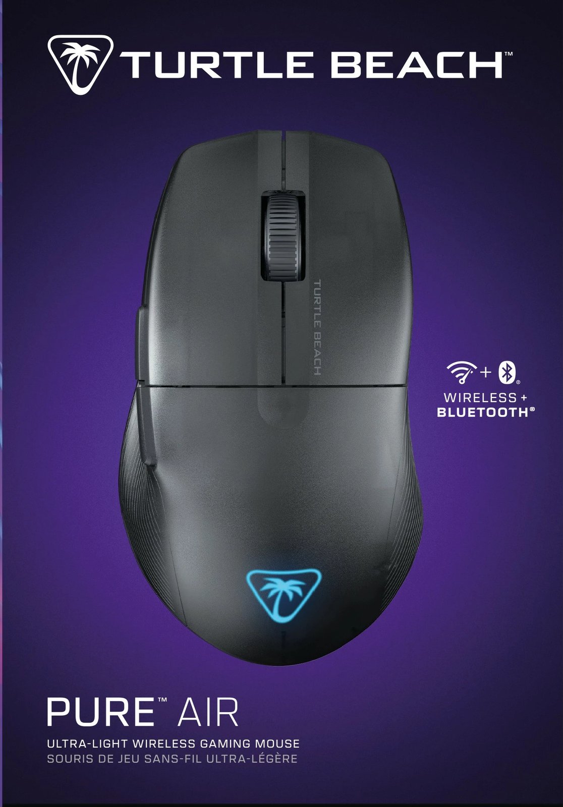 Maus gaming Turtle Beach Pure Air, pa tela, 26000 DPI, i zi