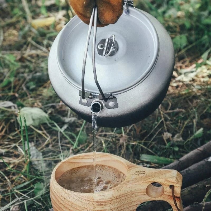 Çajnik udhëtimi FireMaple Nimbus, 1.2 l, Gri