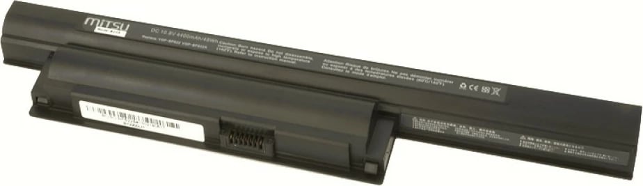Bateri laptop Mitsu BC/SO-BPS22B, 4400 mAh, Li-ion, e zezë