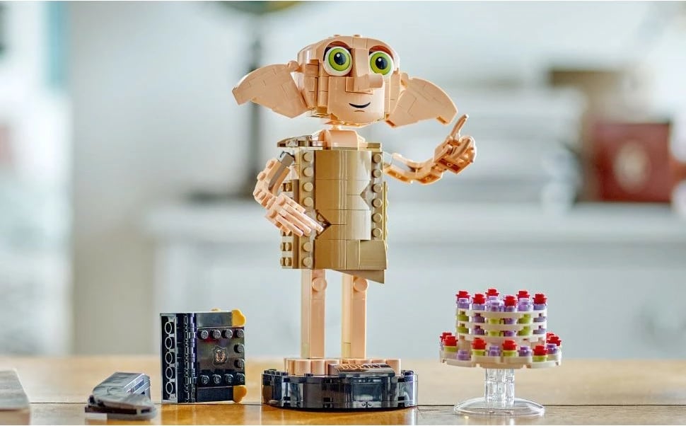 Set ndërtimi LEGO Harry Potter Dobby, 403 pjesë, shumëngjyrësh