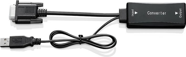 Adapter VGA në HDMI Wacom DTK1651, 1 copë, e zezë