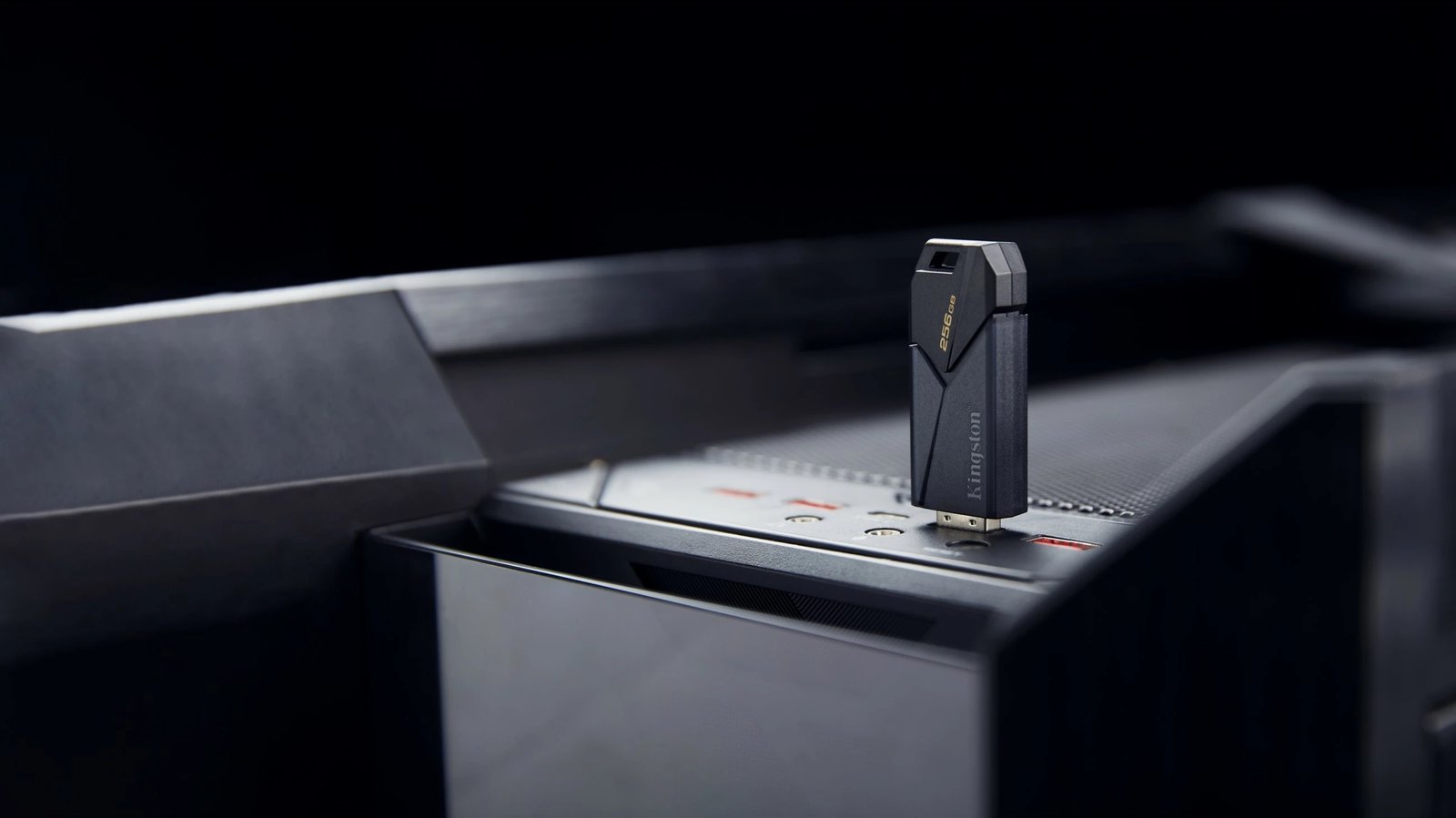 USB Kingston DataTraveler 256GB Exodia Onyx, USB 3.2 Gen 1, 256 GB, E zezë