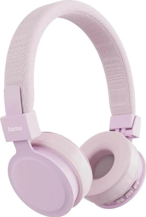 Kufje Hama Freedom Lit III, pa tela, Bluetooth, rozë