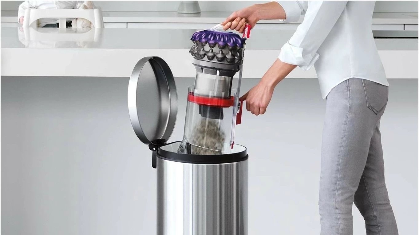 Fshesë me korent Dyson Big Ball Parquet 2, pa qese, argjend