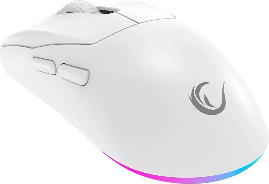 Maus Rampage Prote M5, 24000 DPI, RGB LED, wireless/wired, bardhë