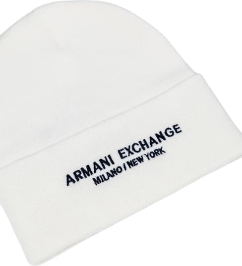 Kapelë Armani Exchange për meshkuj, e bardhë