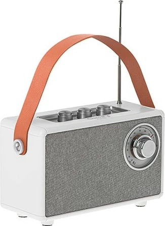 Altoparlant Bluetooth Camry CR1902, FM, USB-C, i bardhë